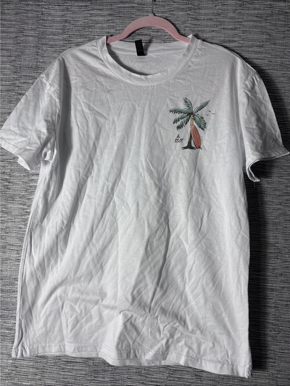 Even the Wind and the Waves Obey Him Mark 4:41 Tee T-Shirt, White, XL (See Desc)